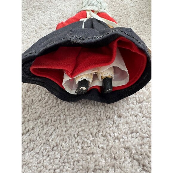 Vintage Cornish Bal Maiden Doll W Bonnet,Apron Shallowpool Handicrafts - Picture 8 of 11